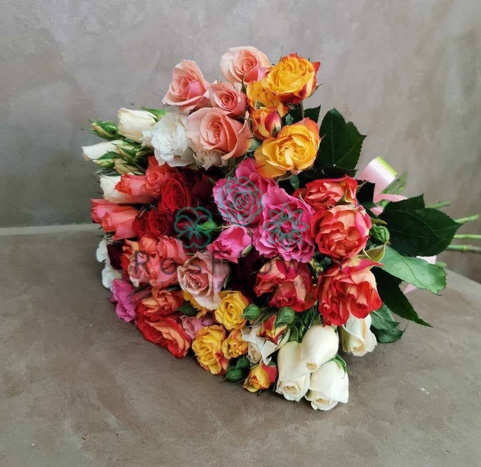 Букет цветов из: Розы в Ильинской