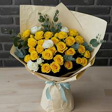 Букет цветов из:  Розы в Ильинской