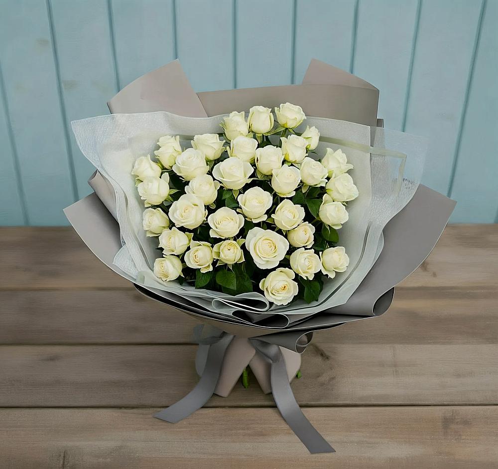 Букет Белоснежная нежность в Ильинской