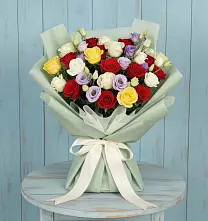 Букет цветов из:  Розы #REPLACE_PRED# Ильинской