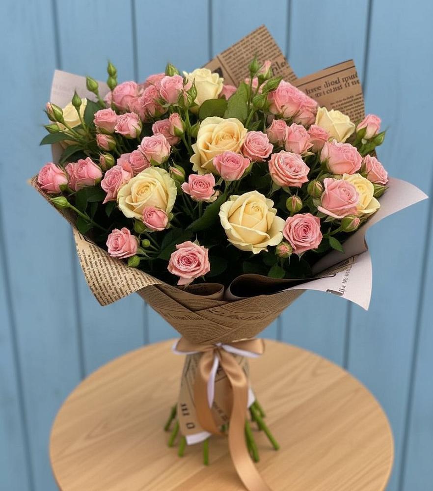 Букет цветов из: Розы в Ильинской