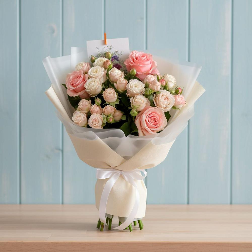 Букет цветов из: Розы в Ильинской