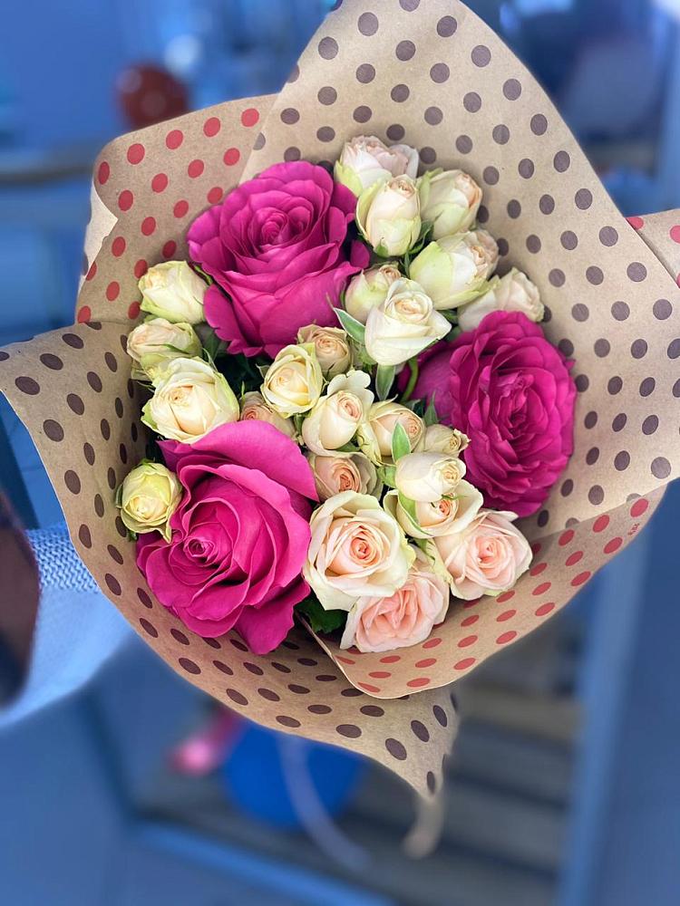 Букет цветов из: Розы в Ильинской