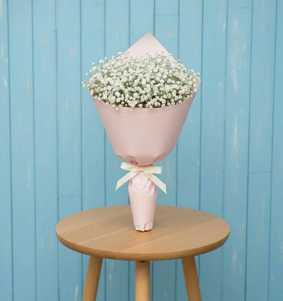 Букет цветов из: Гипсофила в Ильинской