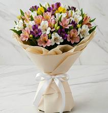 Букет цветов из:  Альстромерии #REPLACE_PRED# Ильинской