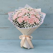 Букет цветов из:  Гвоздики в Ильинской