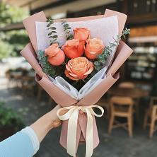 Букет цветов из:  Розы в Ильинской