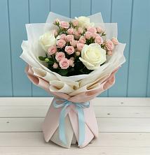 Букет цветов из:  Розы в Ильинской