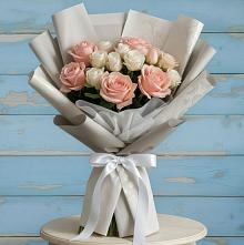 Букет цветов из:  Розы в Ильинской