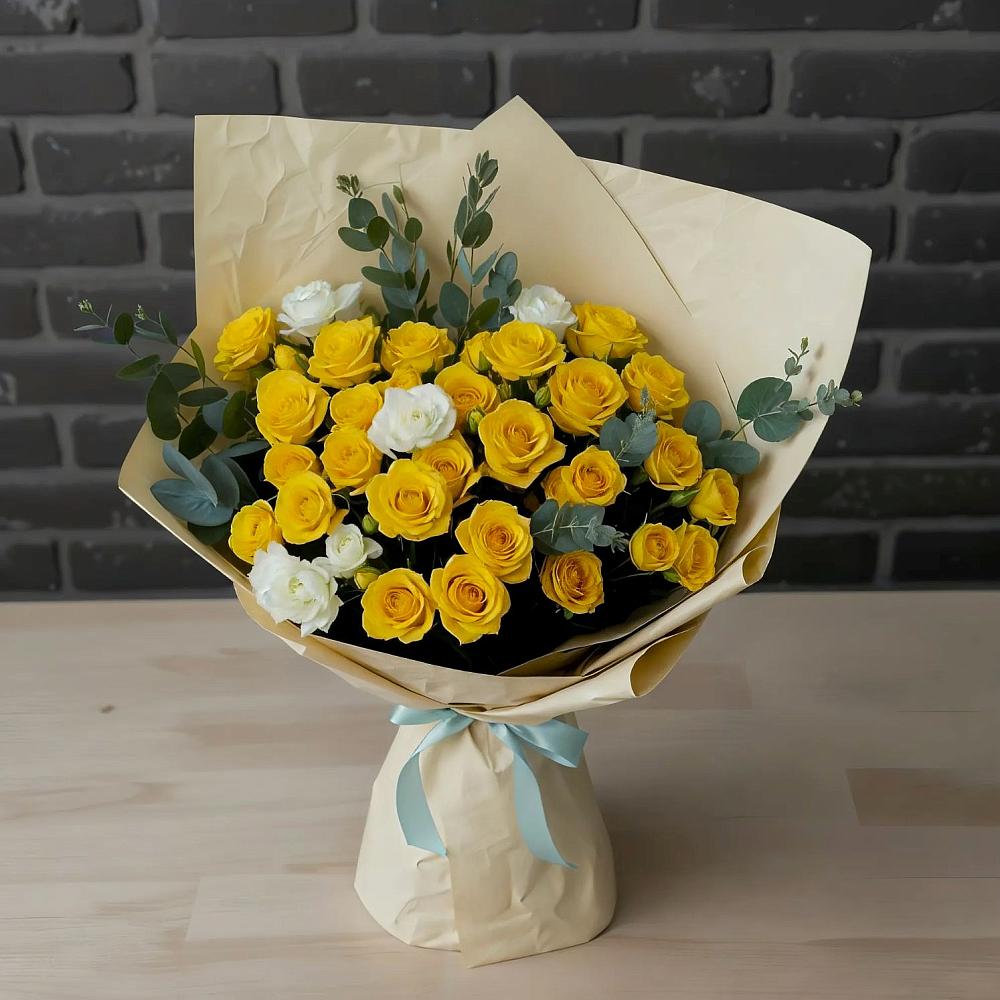 Букет цветов из: Розы в Ильинской