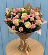 Букет цветов из:  Розы в Ильинской