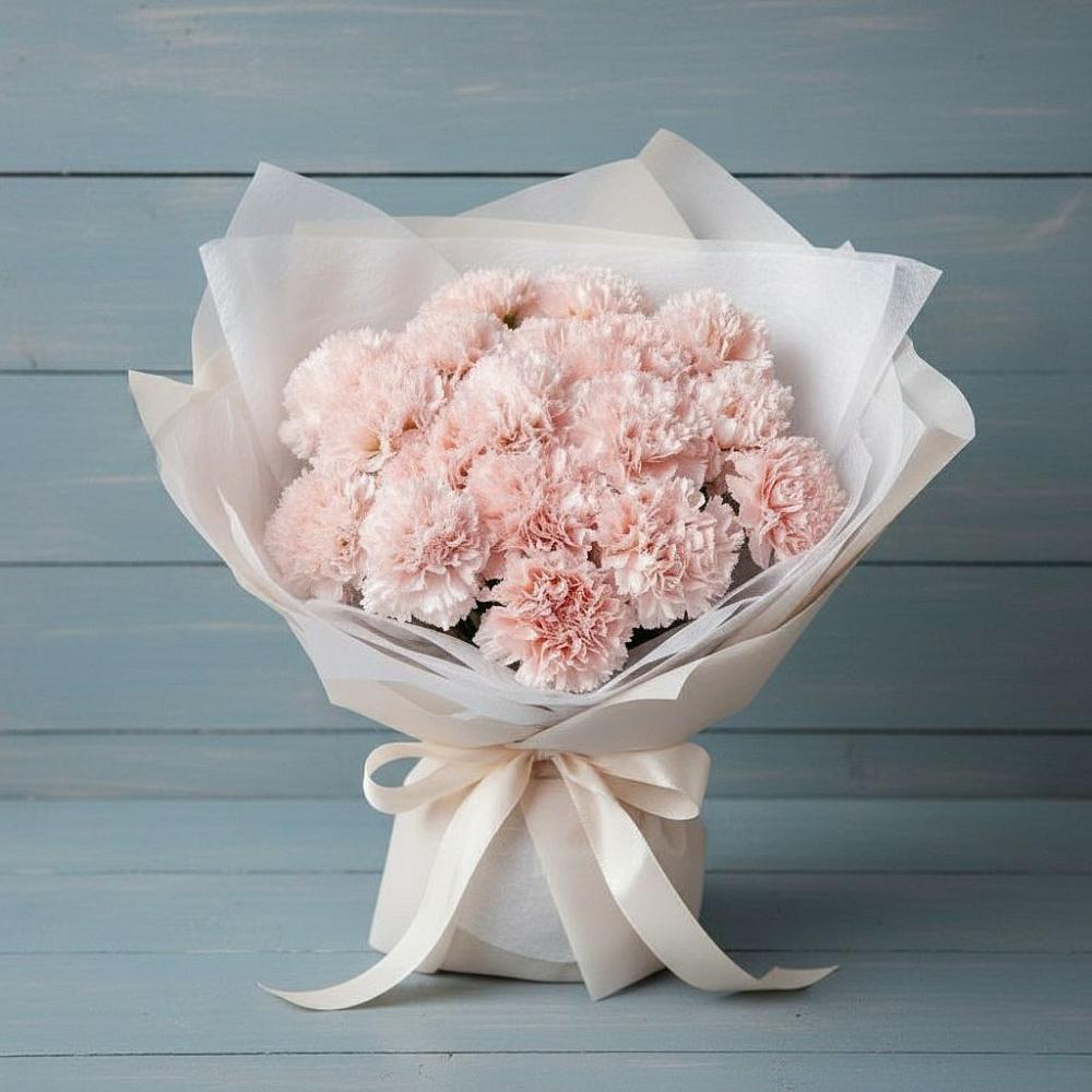 Букет цветов из: Гвоздики в Ильинской