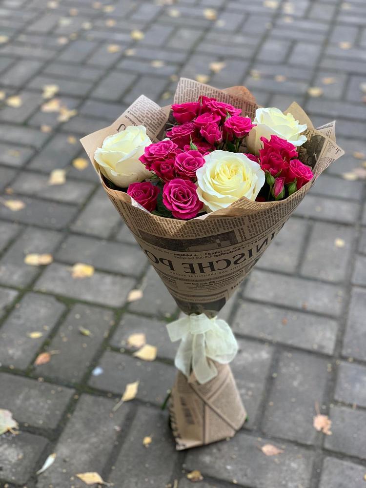 Букет цветов из: Розы в Ильинской