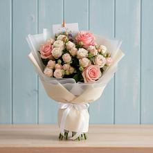 Букет цветов из:  Розы #REPLACE_PRED# Ильинской