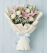 Букет цветов из:  Лилии в Ильинской
